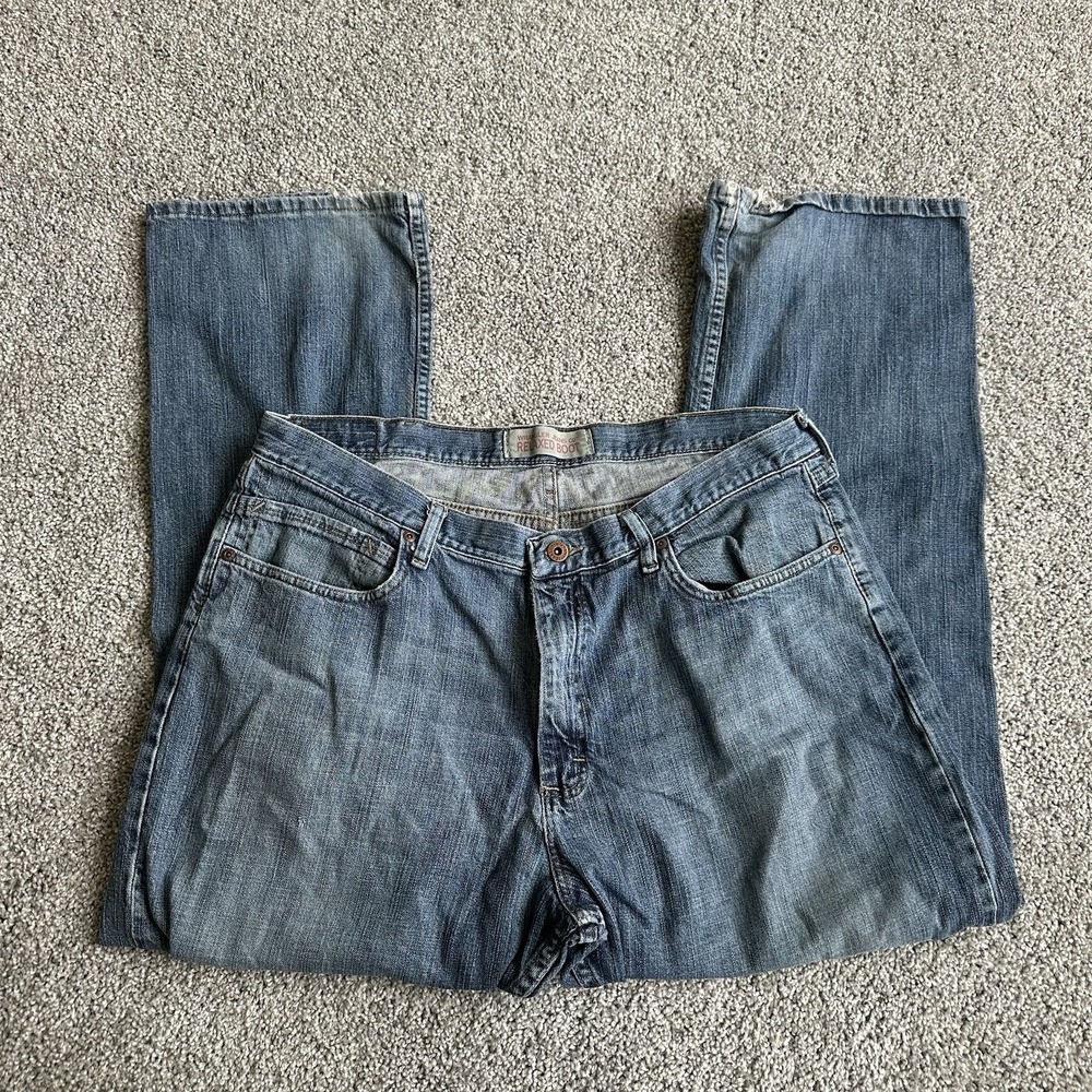Wrangler Jean Co Relaxed Boot Cut Jeans 38x30 Medium Wash‎